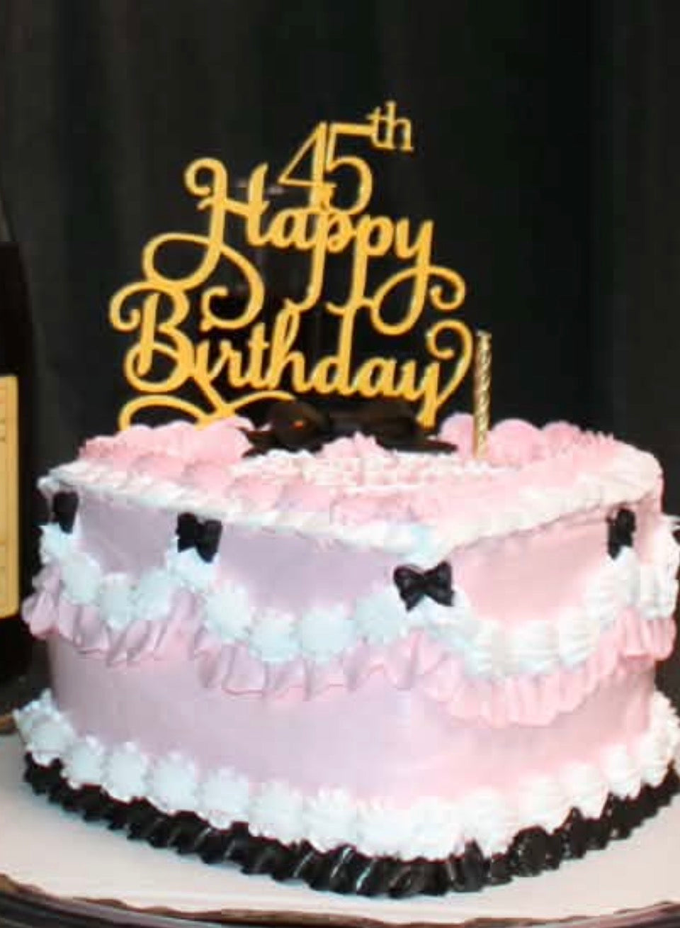 Custom Cake Topper with Number(s)