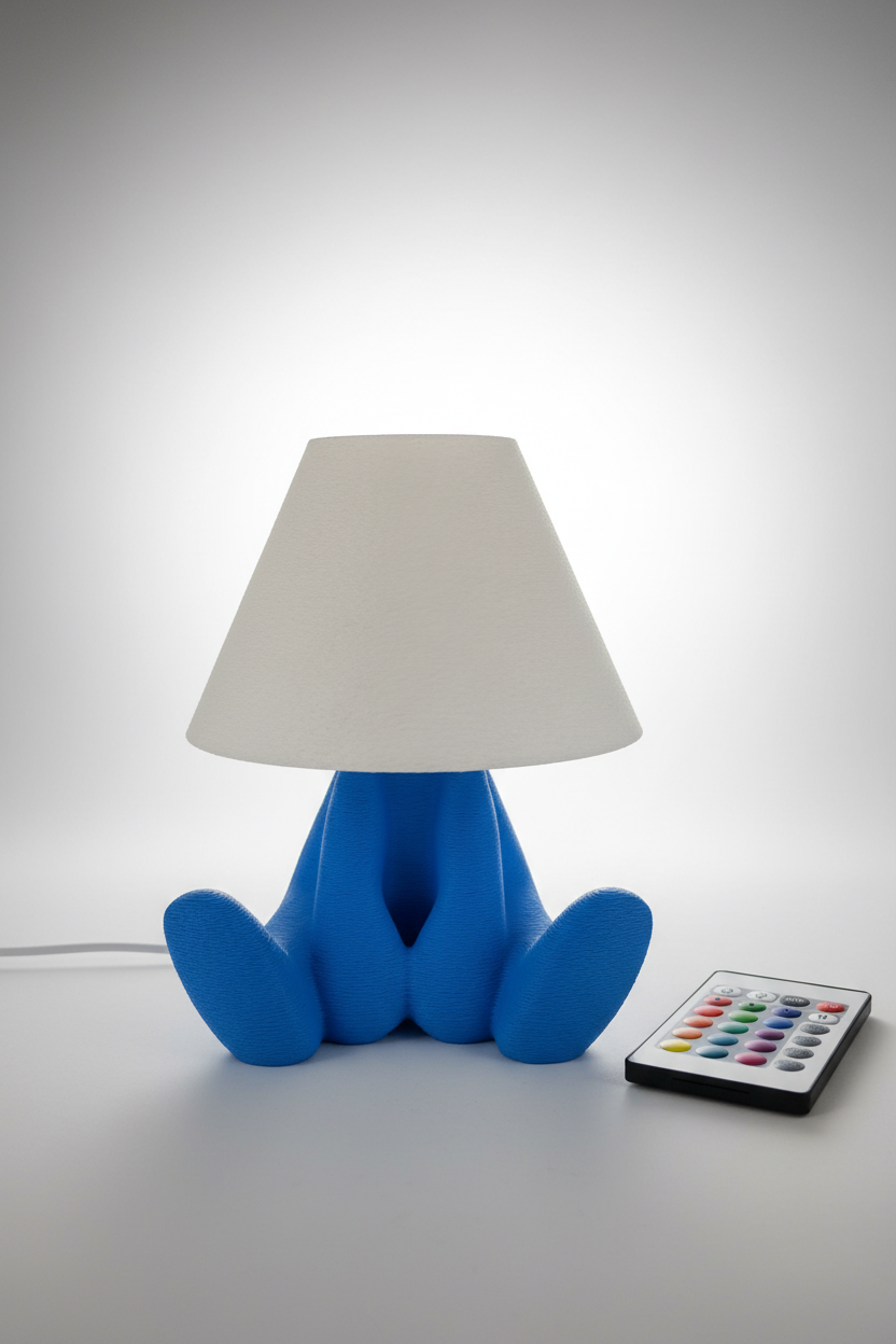 Shy kid LED Lamp with remote usb