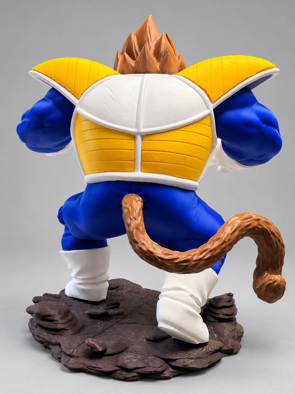 Great Ape Vegeta — 29-Inch 3D-Printed Display Statue