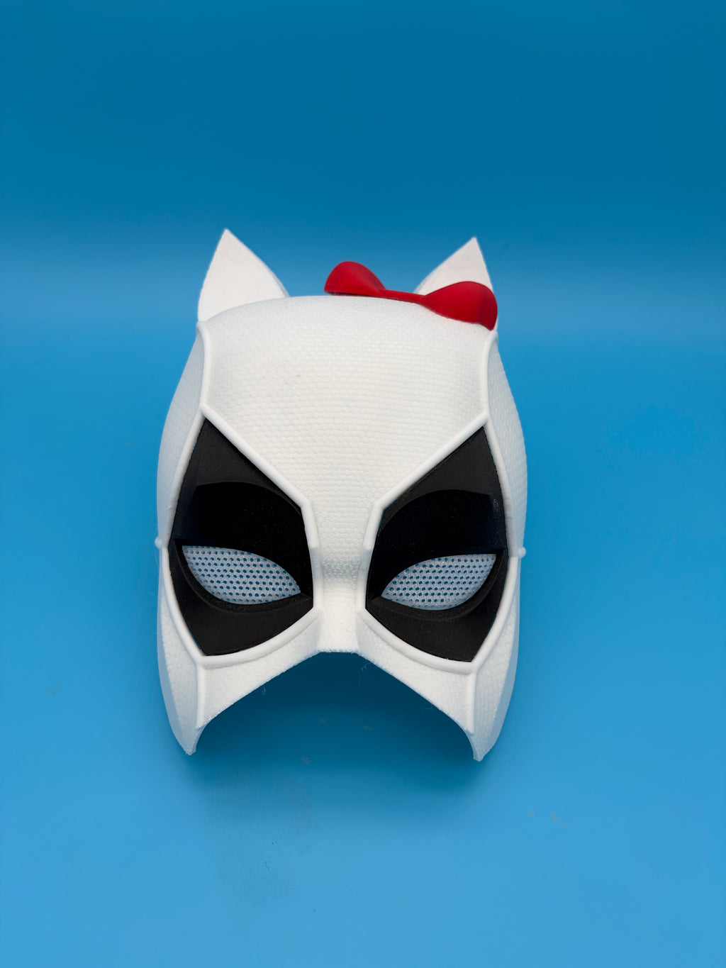 Kittypool 3D-Printed Cosplay Mask- Adult or Youth