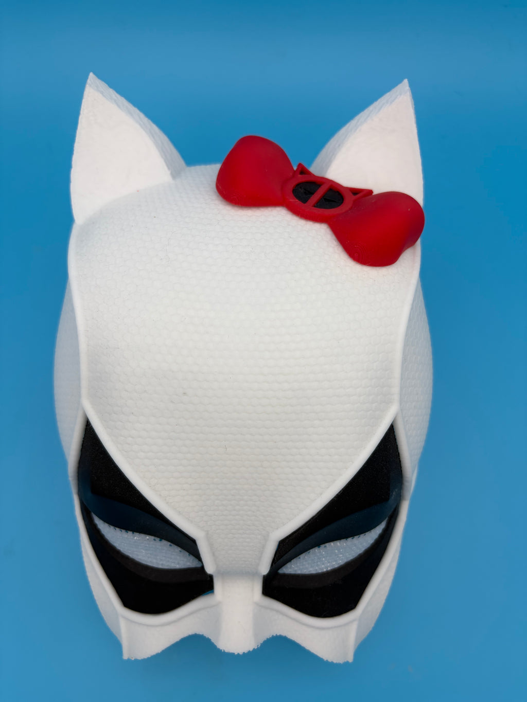Kittypool 3D-Printed Cosplay Mask- Adult or Youth