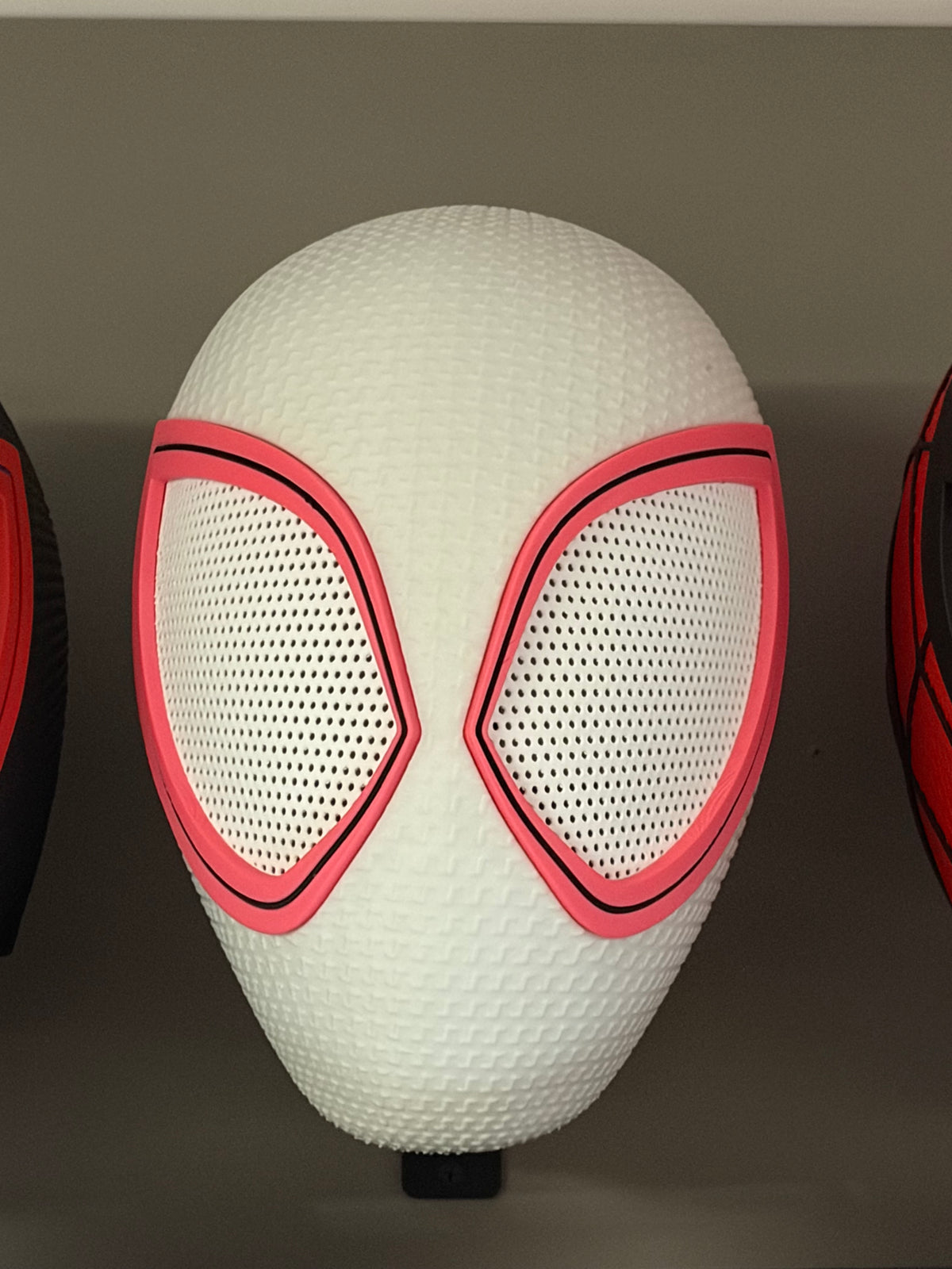 Spidey 3D printed mask wearable-cosplay collection