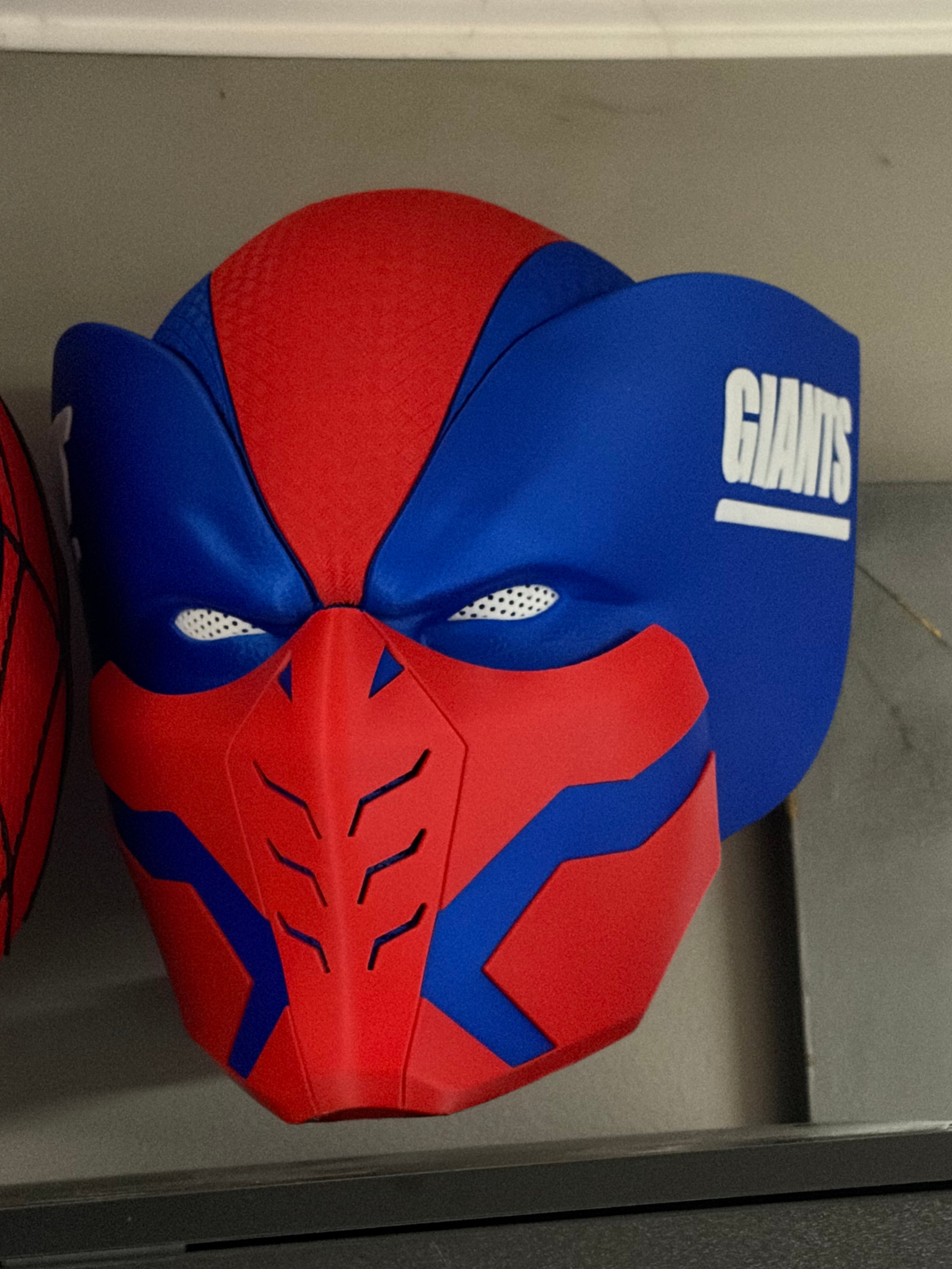 Spidey 3D printed mask wearable-cosplay collection