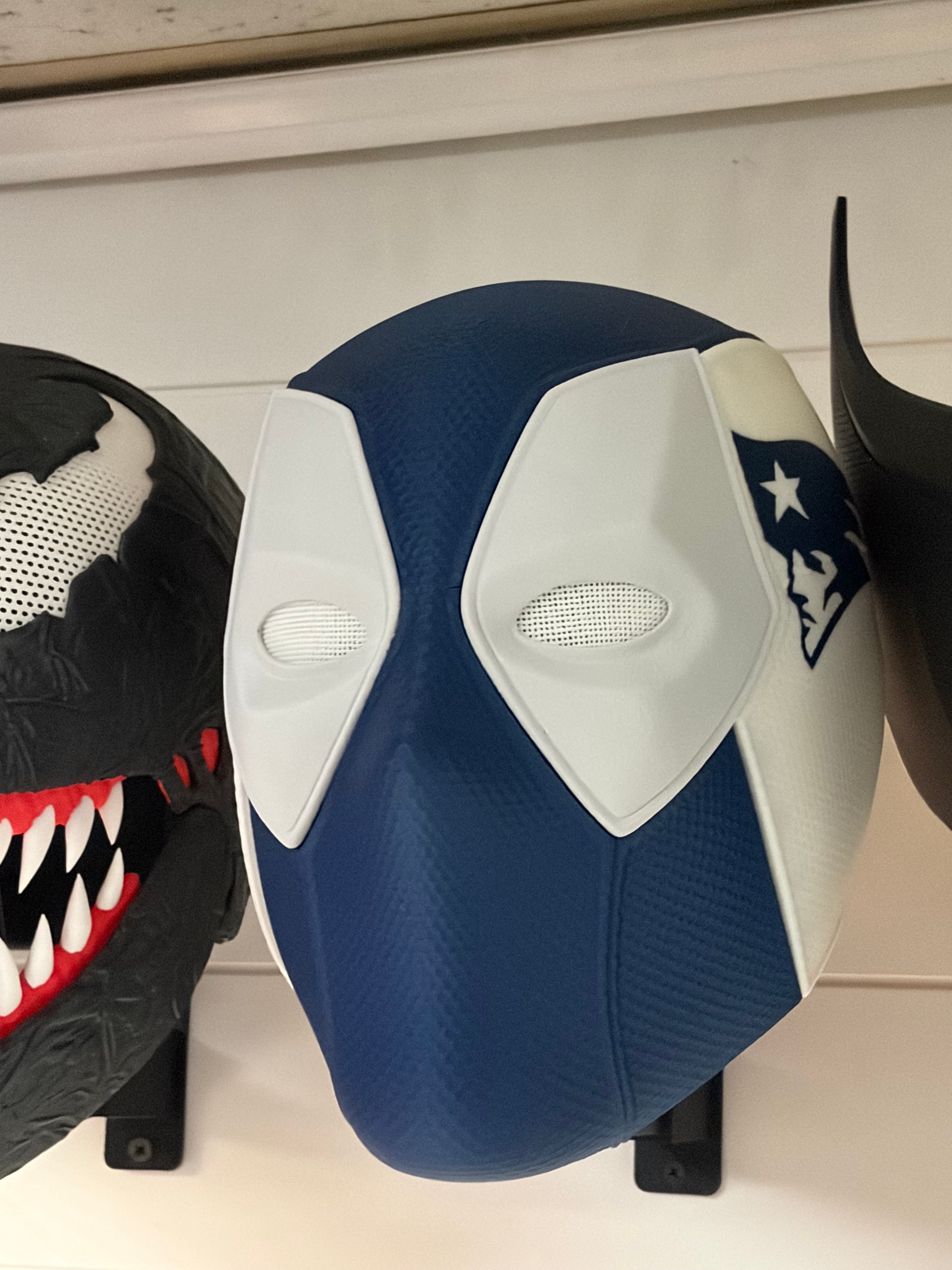 Spidey 3D printed mask wearable-cosplay collection
