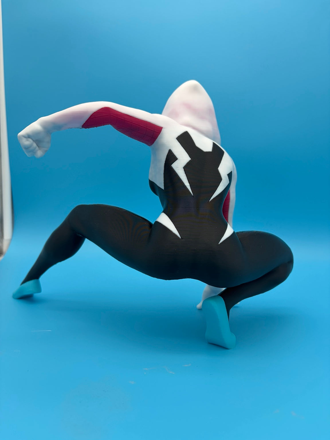 Spider-Gwen figure rear view