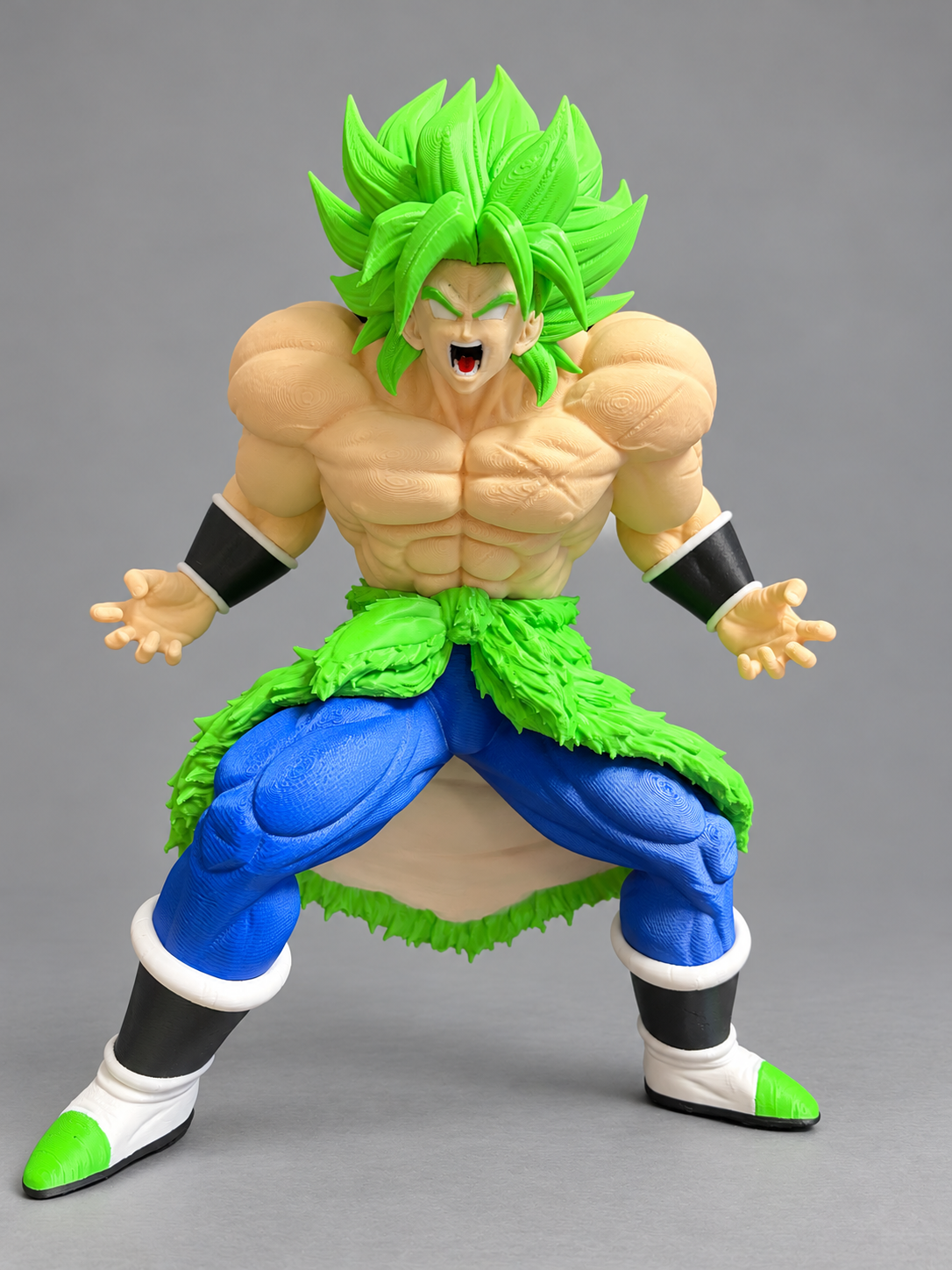 Broly figure front view