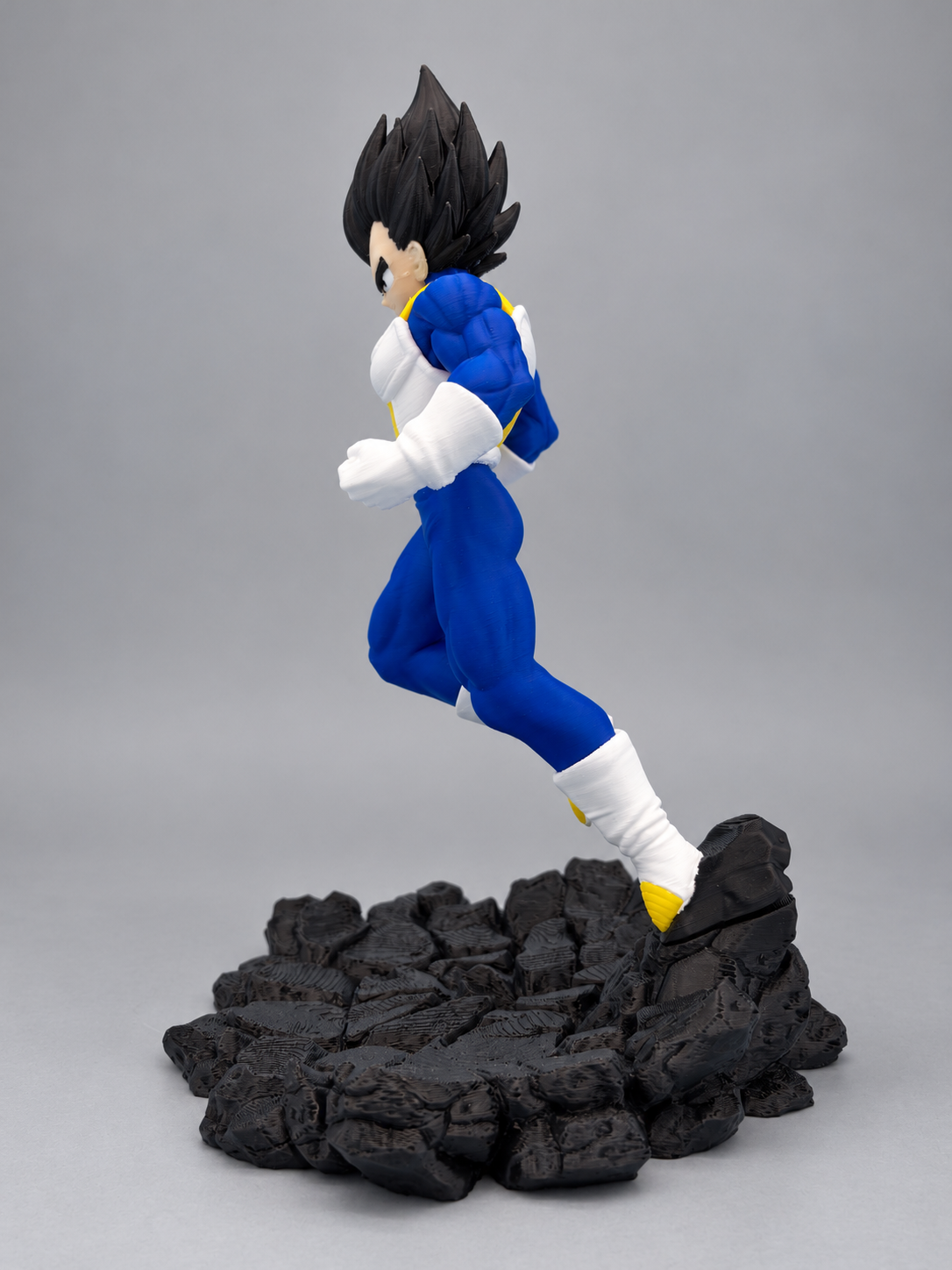 Vegeta figure left side view