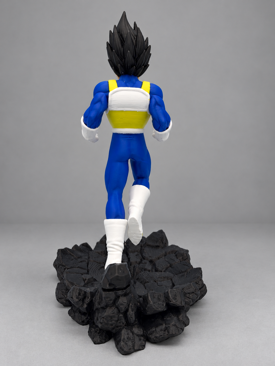 Vegeta figure rear view