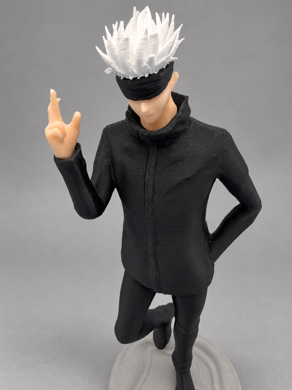 Satoru Gojo figure close-up