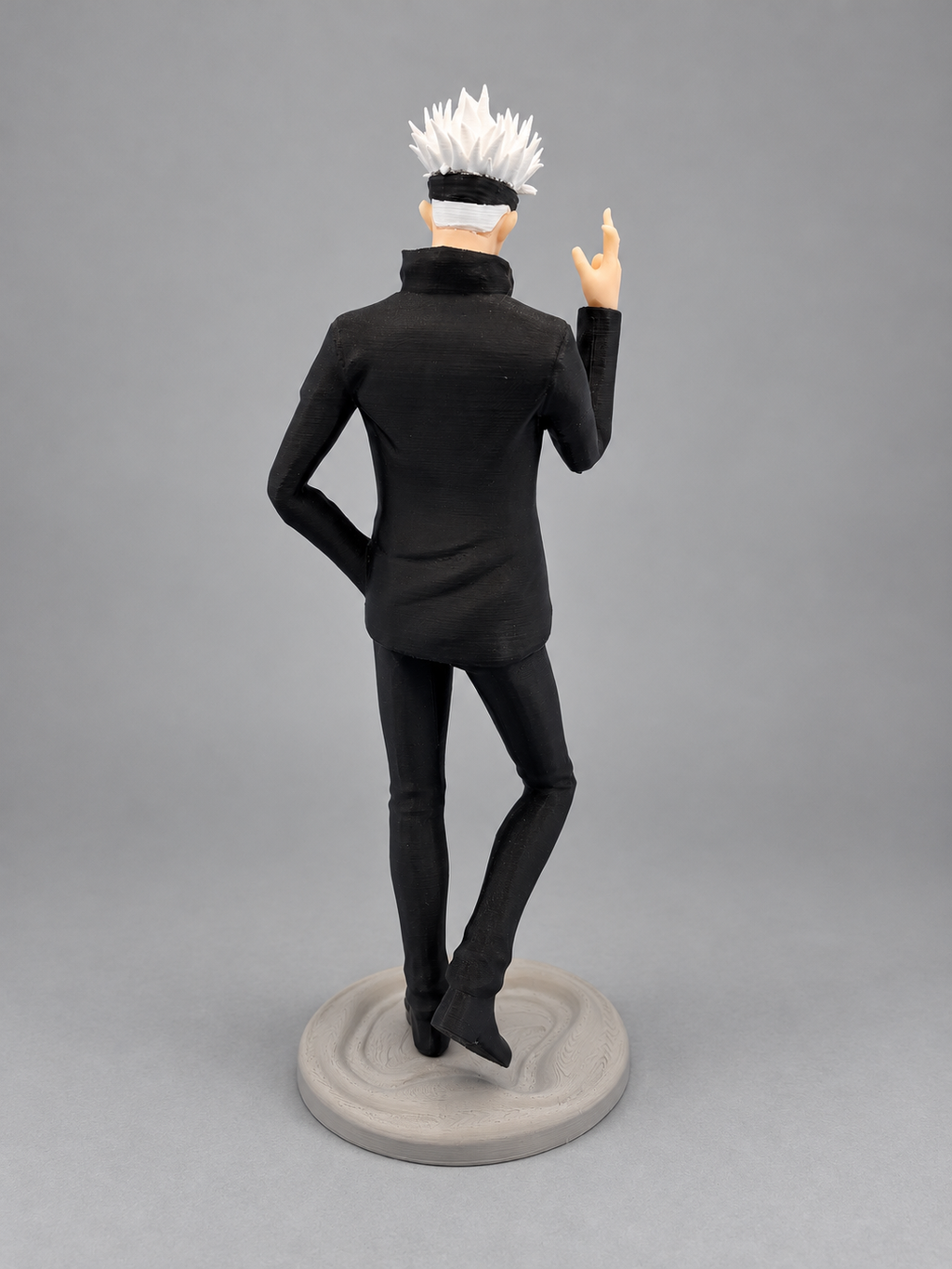 Satoru Gojo figure rear view