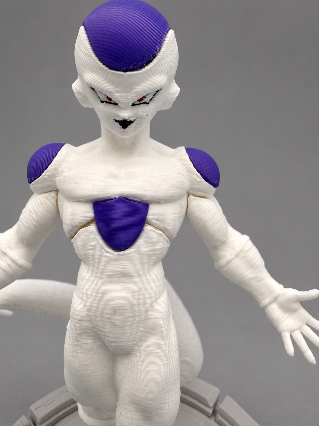 Close-up of Frieza figure