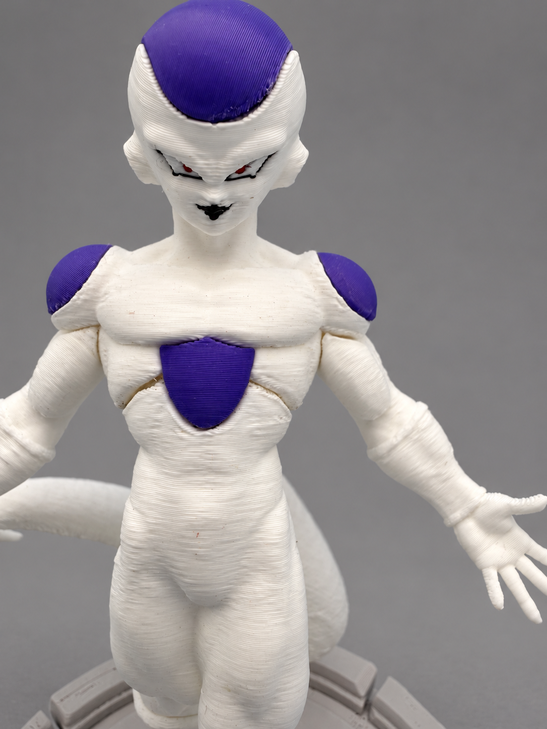Close-up of Frieza figure