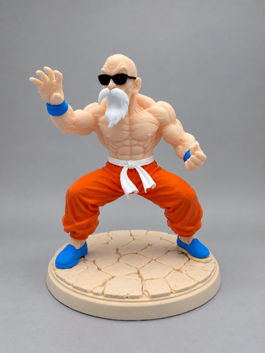Master Roshi figure front view