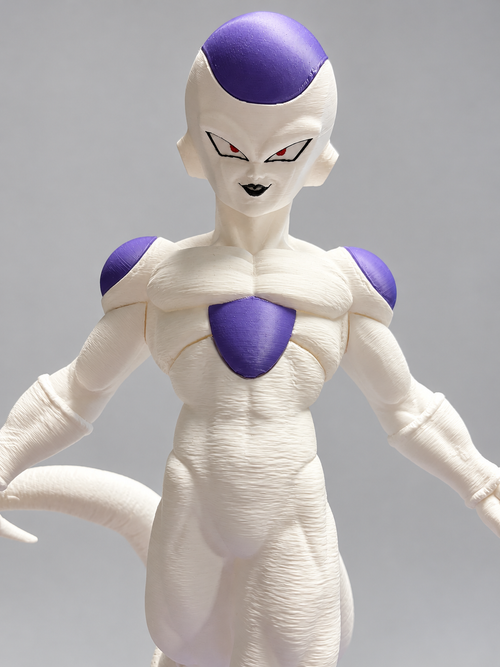 Frieza face and torso detail