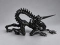 Xenomorph crouching side view